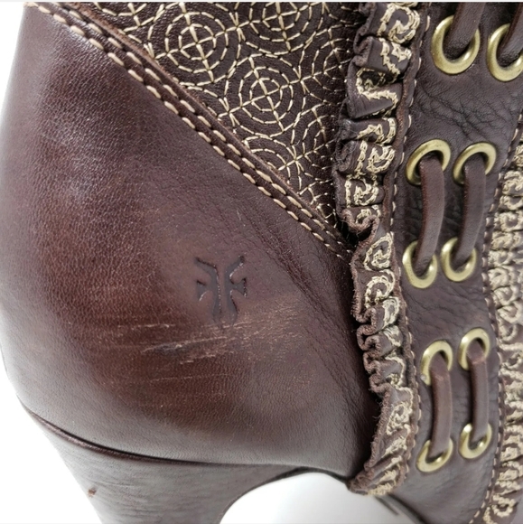 Frye Ava Embroidered Boots size 9 - Picture 11 of 11